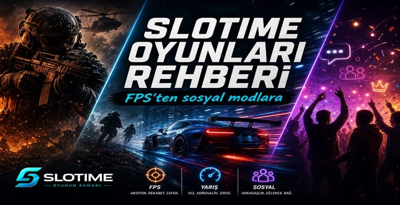 Slotime Oyunları Rehberi FPS ve Çok Oyunculu Modlar