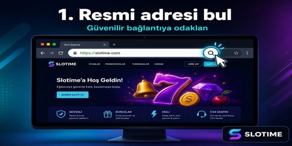 Slotime Resmi Adres Arama Adımı