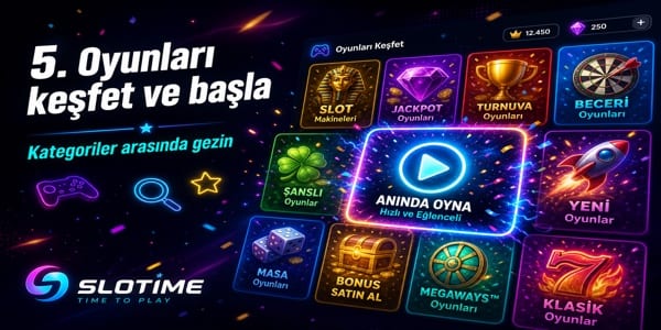 Slotime Oyunları Keşfetme